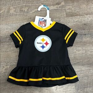 NFL Kids Steelers Black and Gold Jersey